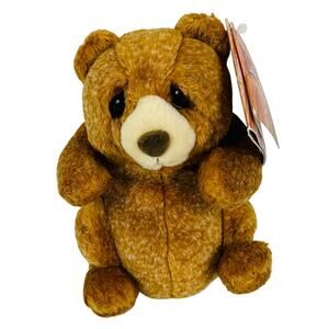 5 for $25| Dakin Lou Rankin Friends Plush Bear "Jasper" Brown & Beige 5" Grizzly
